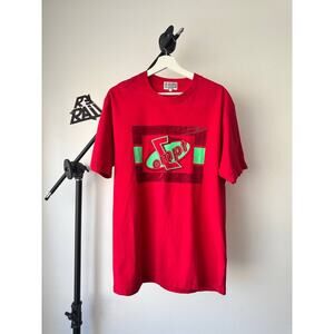 Cav Empt (C.E) Graphic Logo T-Shirt Red Made in Japan